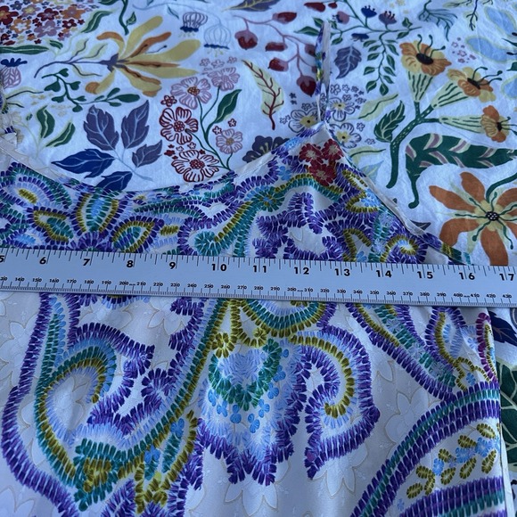 Johnny Was Gigianna Floral Paisley Slip Midi Dress Size XS Multicolor - Picture 7 of 11